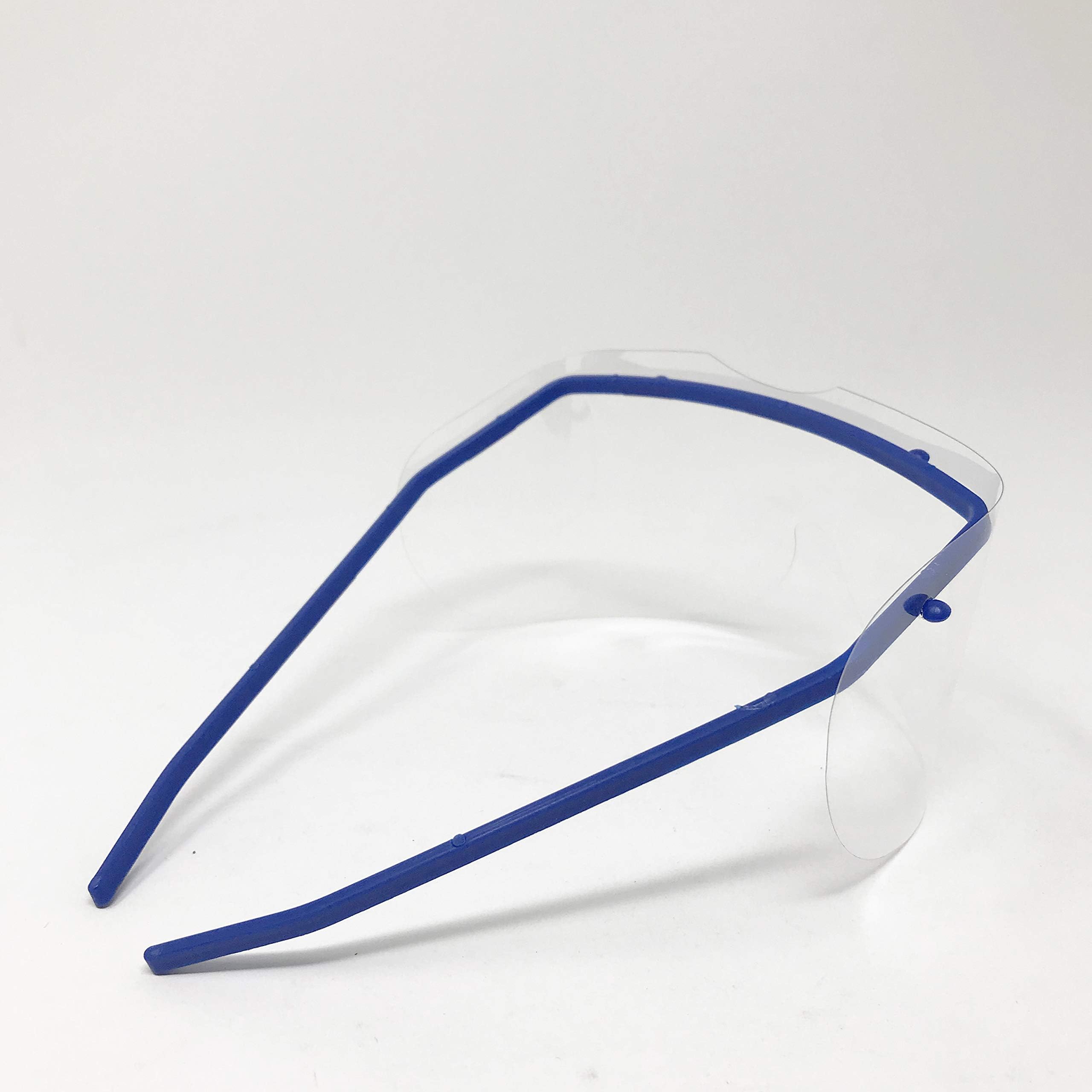 Starryshine 20 sets- Disposable Safety Eyeware- Plastic Eye Shield Disposale Eyewear- Dental Eye Protection ect.- Face Mask Face Shield Safety Gl(1 frame+1 shield/per set)
