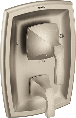 Miniatura 5 de Moen T2690ORB Voss Posi-Temp con kit de ajuste de válvula de transferencia de 3 funciones incorporado, requiere válvula, bronce aceitado, bronce