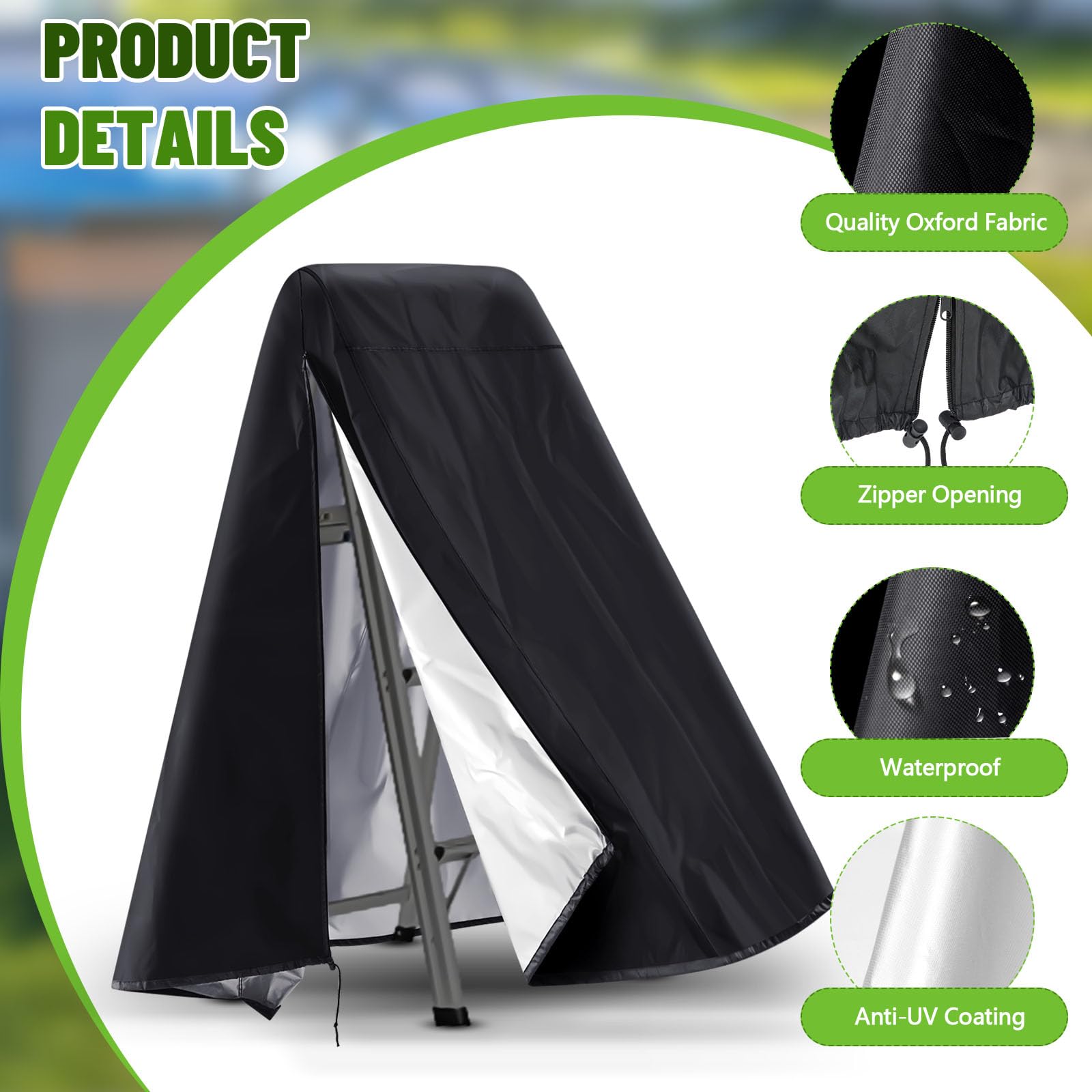 Snapklik.com : Outdoor Pool Ladder Cover 400D Waterproof Cover For ...