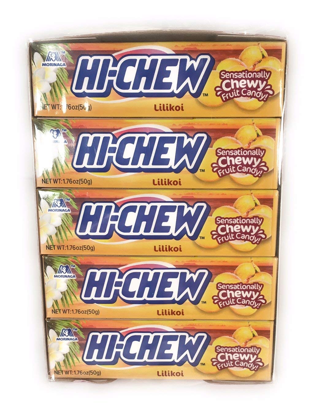 Amazon.com : Morinaga - Hi-Chew Lilikoi / Passion Fruit Chew 1.76