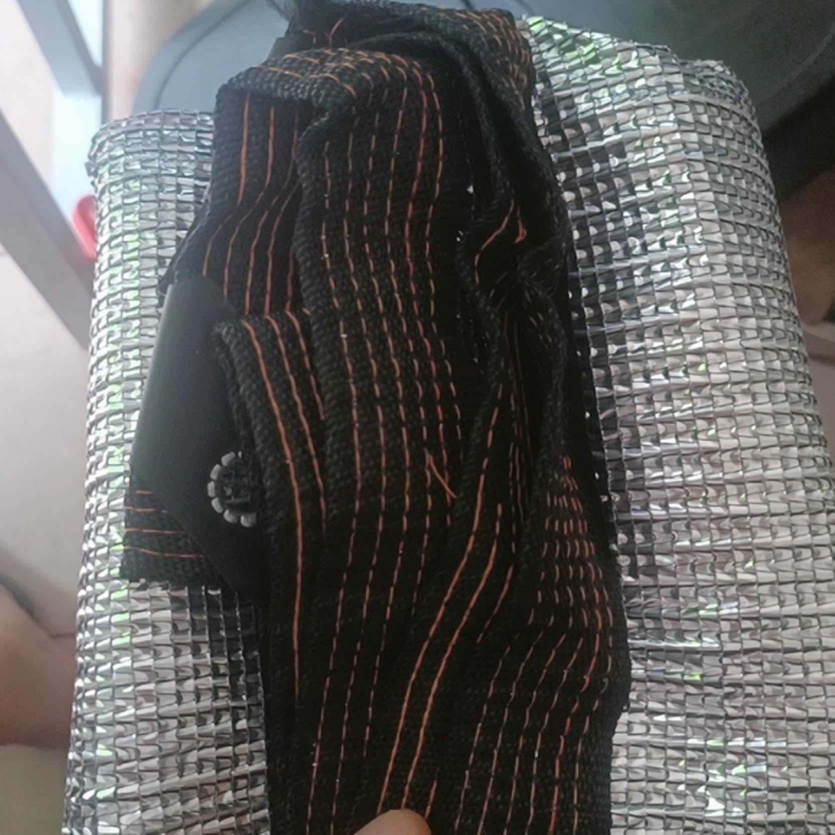 Malla de sombreo Rectangular de Aluminio Reflectante, Reutilizable | Toldo de Sombra 99 % de protección térmica con ojales, fácil de colgar para coche, gallinero, perrera, plantas y camping