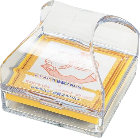 Amazon シャチハタ 年賀スタンプ 浸透印 カット型 Npe Gw2 文房具 オフィス用品 文房具 オフィス用品