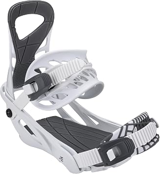 5th Element Covert 2 Adult Snowboard Bindings for Men-Designed for Performance, new and Replacement Snowboards. Universal Binding Disc, for Freestyle