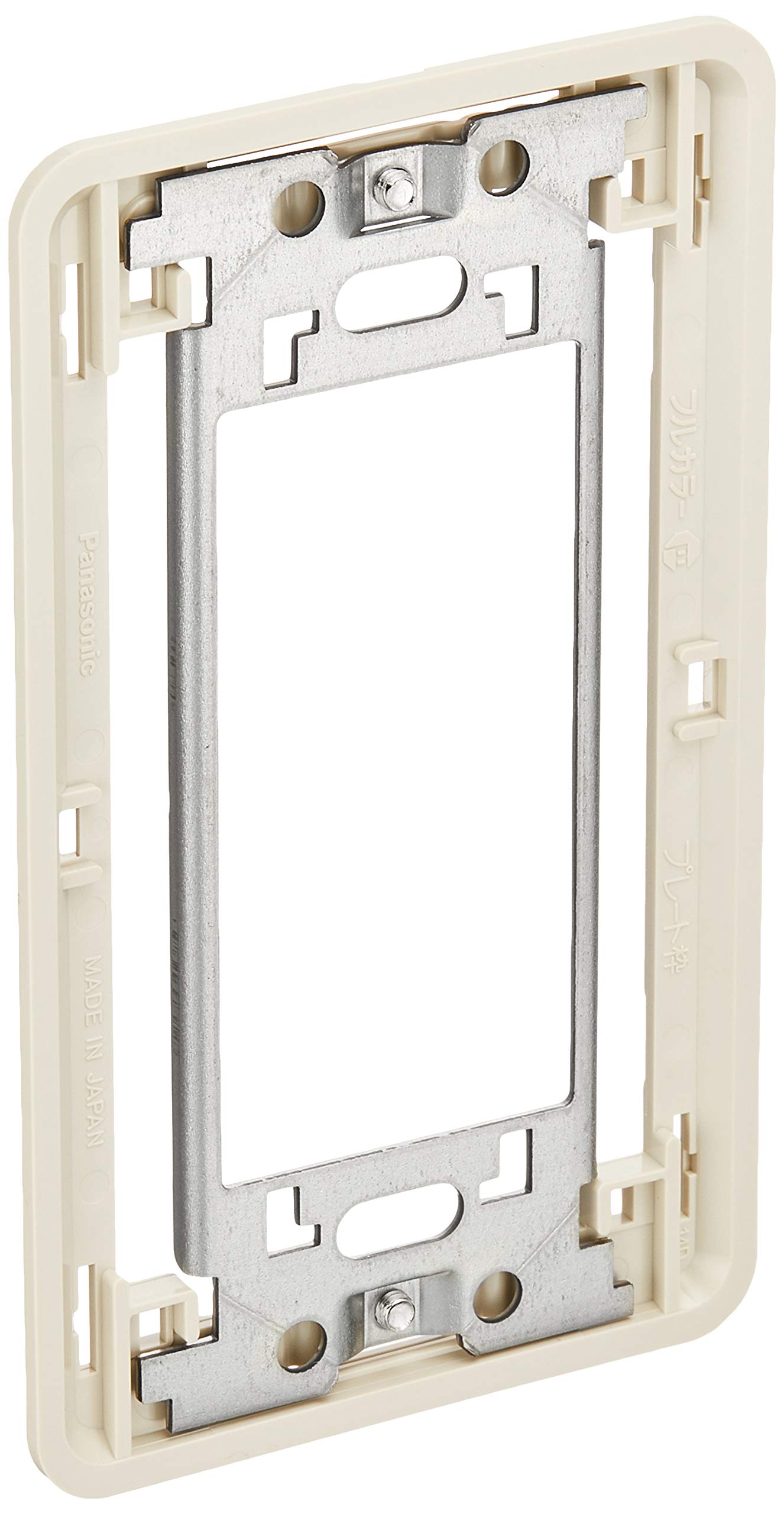 Panasonic WN6091W Full Color Modern Plate 1 Row Cover Plate, Milky White, Pack of 10