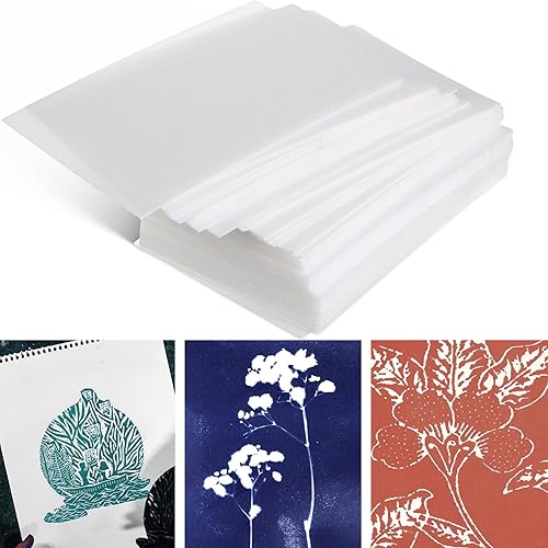Miniatura 7 de Cholemy 120 placas de impresión de espuma de 9 x 12 pulgadas, hojas de espuma blanca de 120 pulgadas de grosor, juego de papel de espuma para hacer