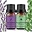 yethious Lavender Peppermint Oil Set Lavender Aromatherapy Oils for Diffuser, Perfume, Soap, Candle Making 2 Pack 10ML