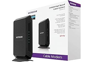 NETGEAR Cable Modem CM600: Lightning-Fast Internet for Your Home