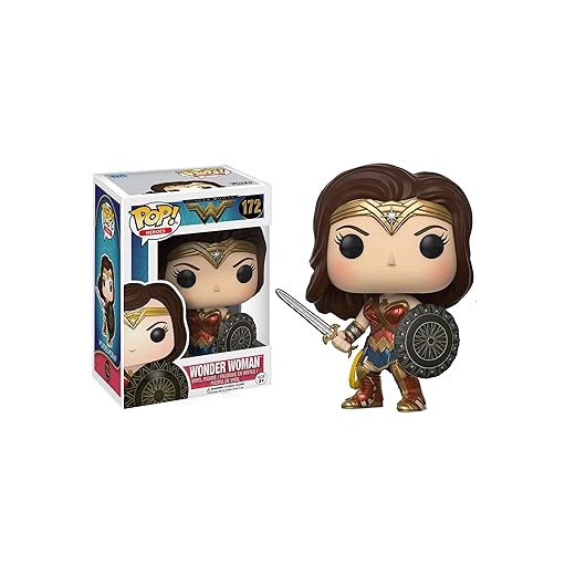 Funko Pop Movies Dc Wonder Woman Movie Wonder Woman Action Figure, Multicolor, Standard