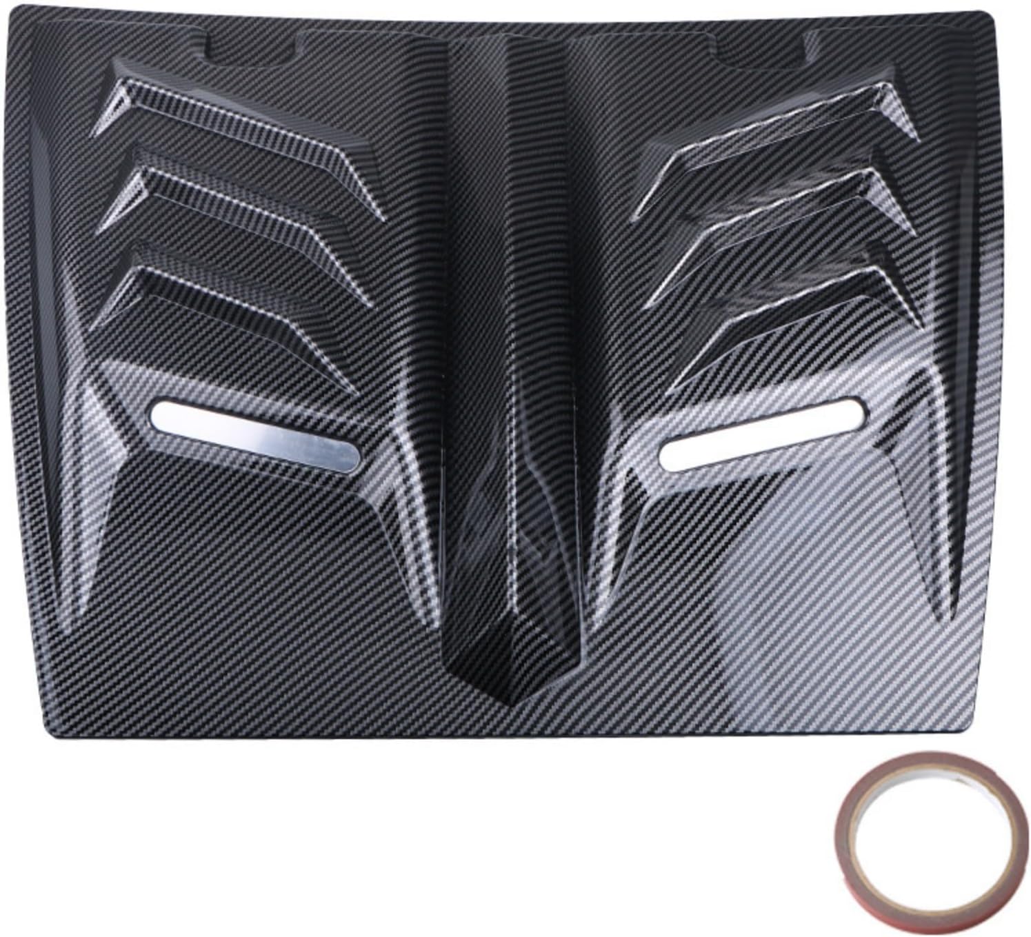 Easy Installation Center Side Hood Scoops Car Air Intakes Vents Decorative Cover Automotive Exterior Accessories Easy Install Automotive Exterior Hood Scoops for Car Air Flows Intakes Vents