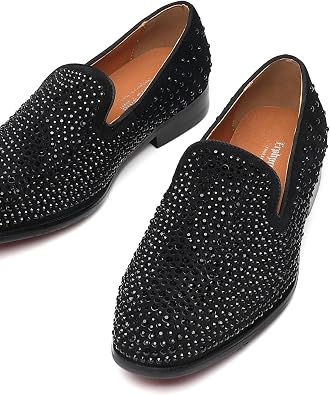 Mens Dress Loafers Leather Party Wedding Prom Homecoming Shoes