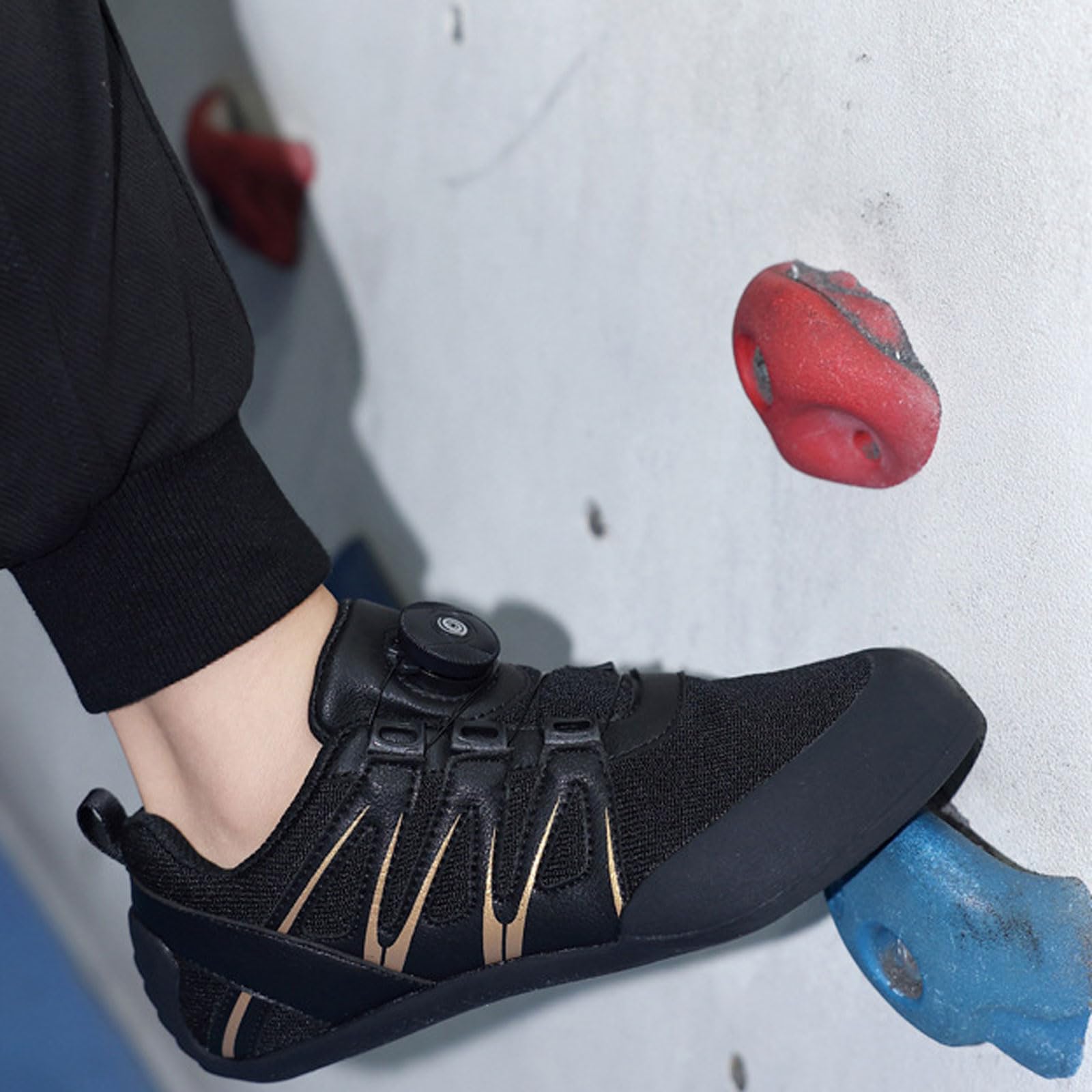 Zapatos De Escalada,Pies De Gato Escalada,Zapatos De Escalada Goma Antideslizante Hombre,Zapatillas De Escalada Mujer,Pies De Gato para Interior,Cómodos,para Acampar Escalada