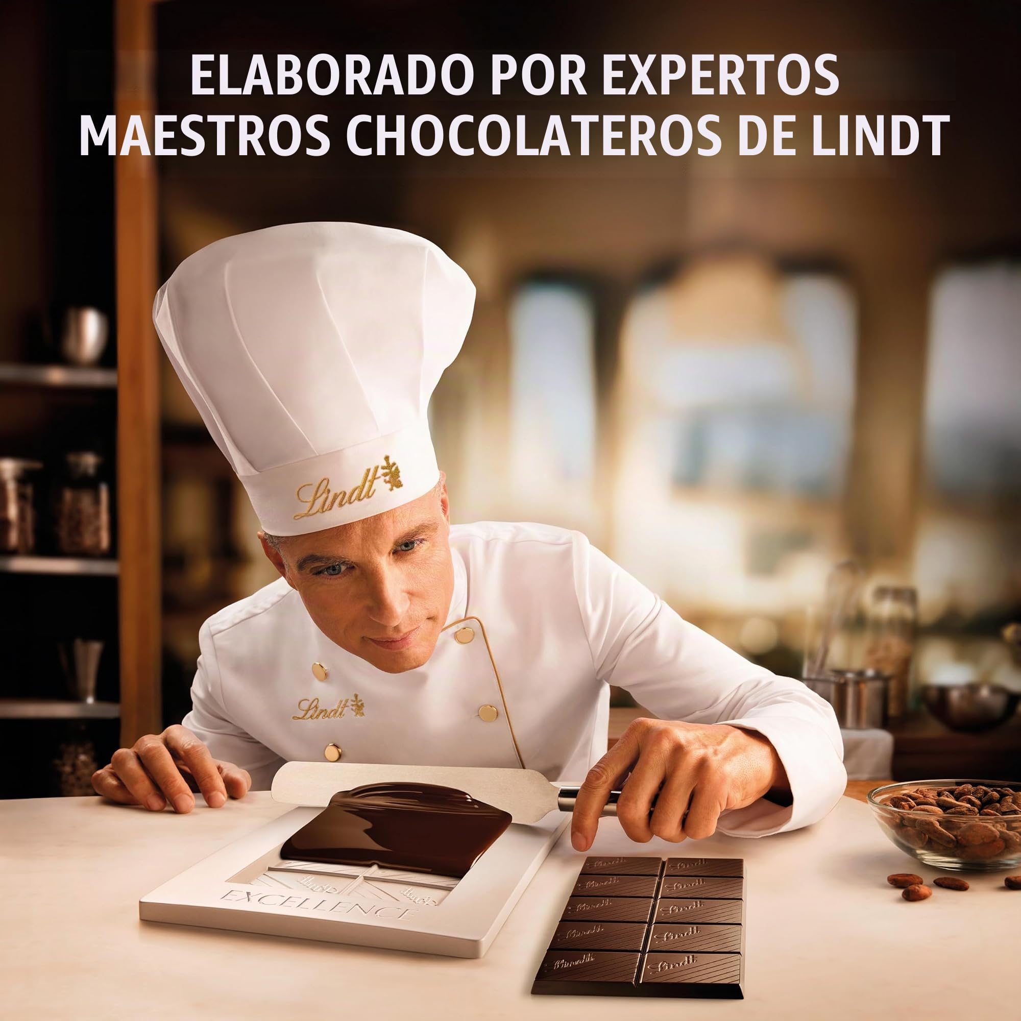 Lindt Chocolate Bar - Dark Chocolate - 85 Percent Cocoa - Extra Dark - 3.5 Oz Bars - Case Of 12