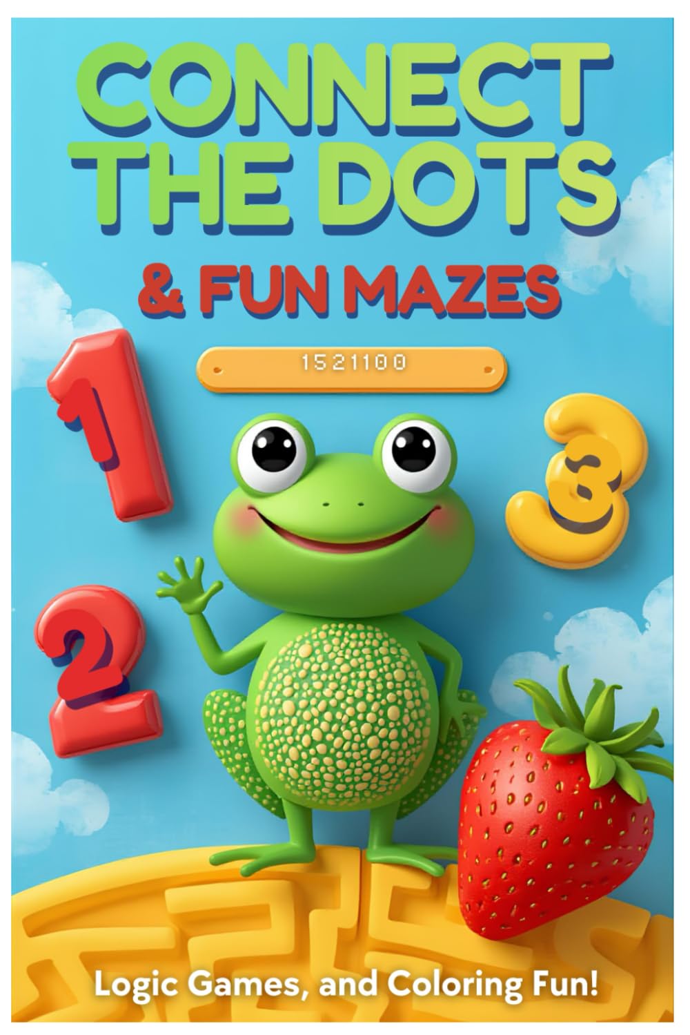 Connecting Dots and Fun Games: An Advanced Dot-to-Dot Activity Book for Kids Ages 4-8: Practice Counting 1-100, Solve Maze Challenges, and Learn Community Helpers.
