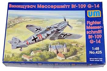 Amazon | ユニモデル 1/48 メッサーシュミットBf109G-14戦闘機