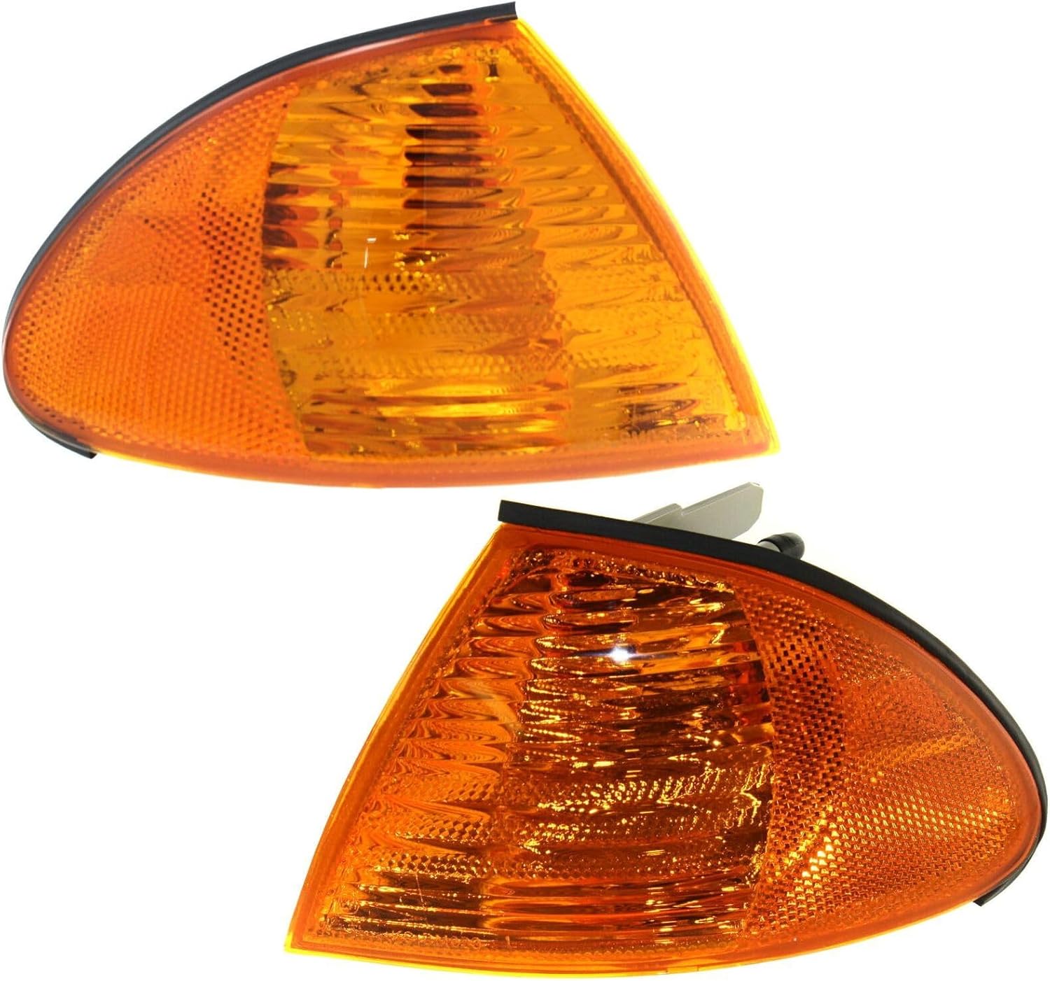 Corner Light Set for BMW for 328i 1999-2000 for 330xi 2001 Driver and Passenger Side with Bulb(S)-Assembly