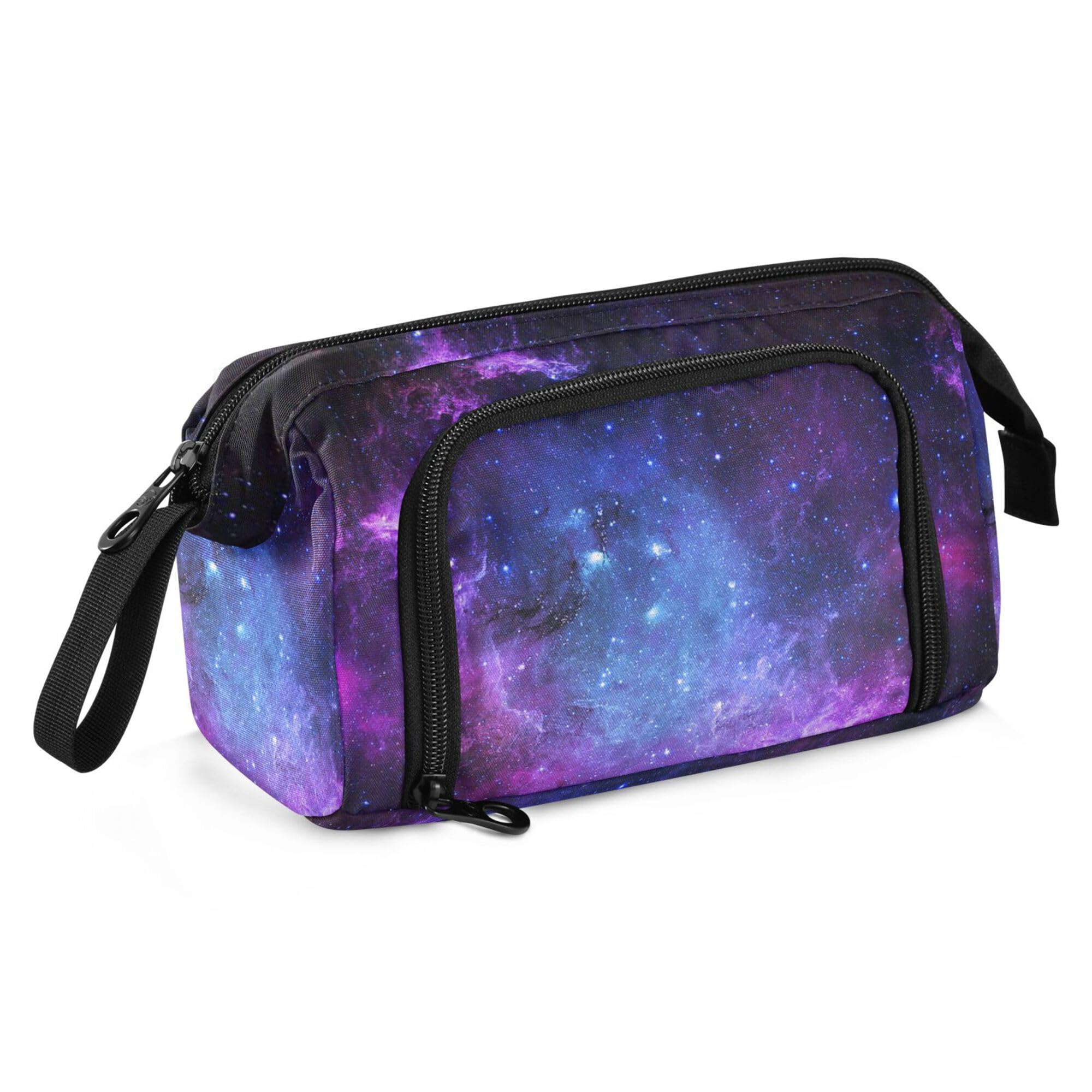Fisyme Galaxy Pencil Case Large Capacity Pencil Pouch Pen Bag Box Big Makeup Pencil Case Organizer