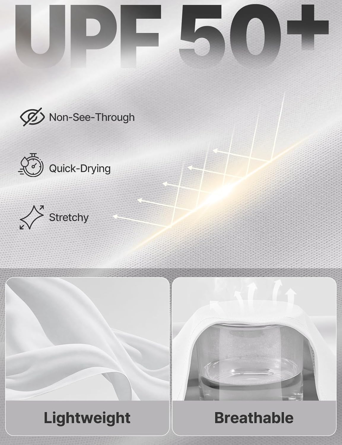 baleaf Women's Sleeveless Athletic Tops Workout Tank Tops Running UPF 50+ Breathable Lightweight Tennis Dry Loose Fit - Image 4