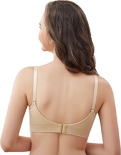 Miniatura 6 de Seitop - Pack de 3 sujetadores de lactancia para mujer, sin costuras, para amamantar
