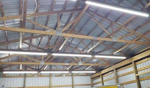 Miniatura 5 de TRLIFE Lámpara LED de 8 pies de 72 W, luz T8 de 6000 K, tubo integrado en forma de V de doble cara blanca fría (equivalente fluorescente de 150 W),