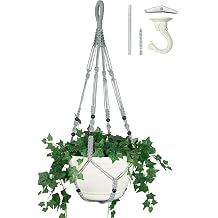 Macrame Plant Hanger Large for 12 inch Pot, Large Plant Hanger