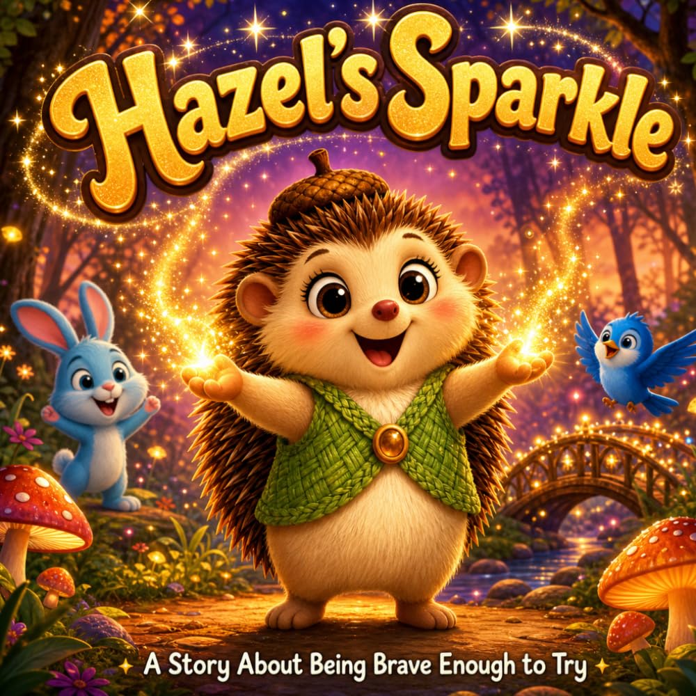 Magic Animal Story for Kids Ages 4-8: Hazel's Sparkle Teaches Courage, Kindness, and Believing in Yourself: Heartwarming Storybook for Kids and ... Bedtime Story About Bravery and Inner Gifts