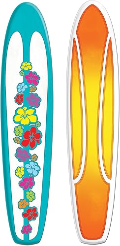 Beistle Tabla de surf articulada, paquete de 2