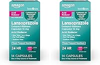 Vista 10 de Yaxa Basic Care Cápsulas de liberación retardada de lansoprazol, 15 mg, inhibidor de la bomba de protones, reductor de ácido, medicamento