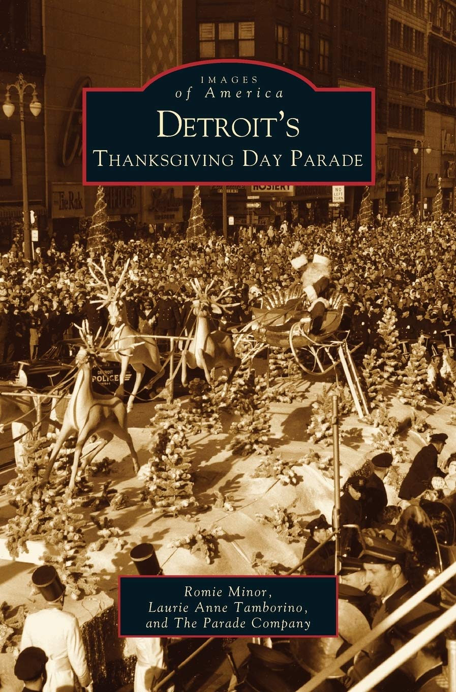 Detroit's Thanksgiving Day Parade maquette de char festif de collection pour défilé américain