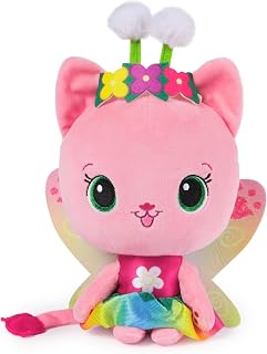 Gabby's Dollhouse Fairylandia Official Rainbow Light-Up Kitty Fairy Plush