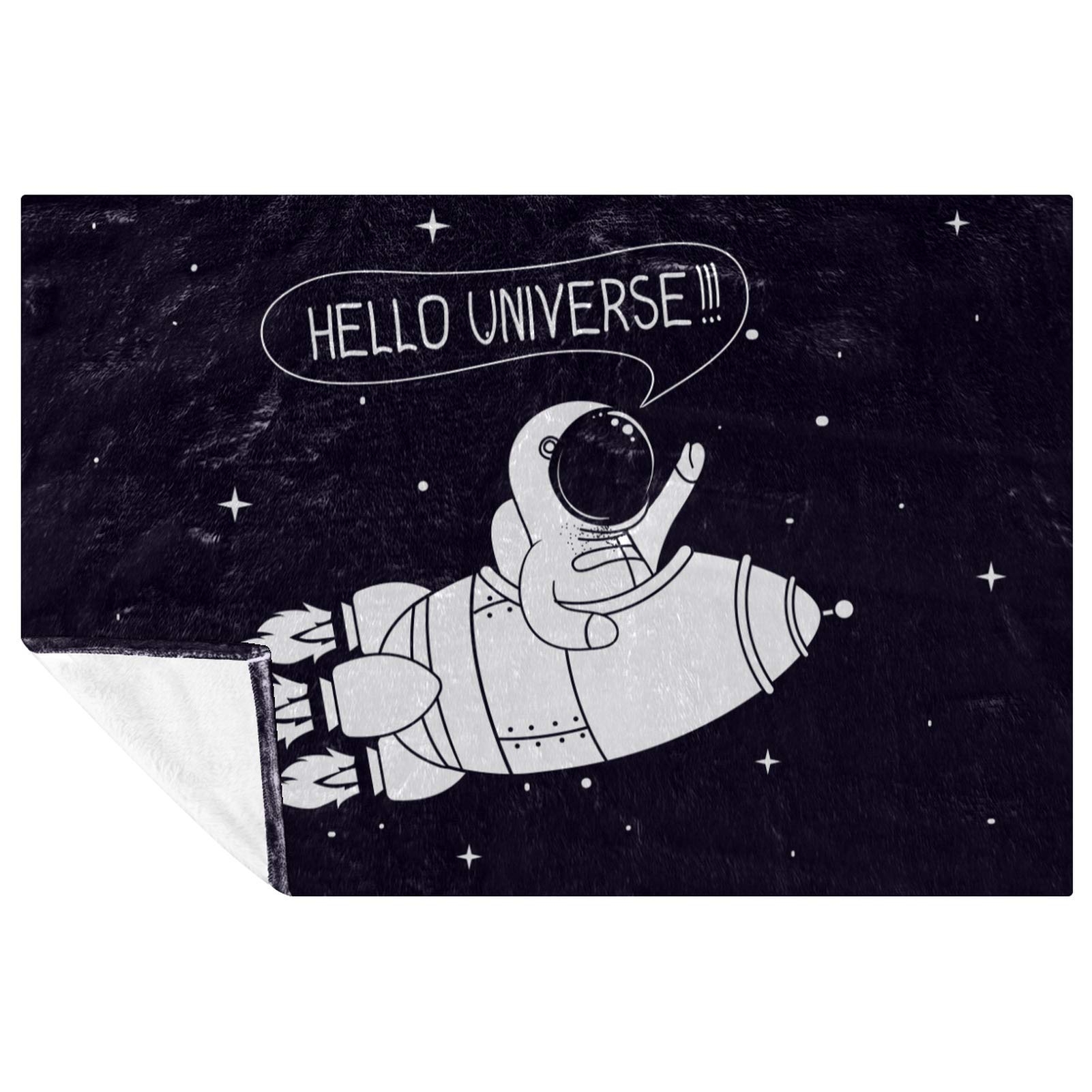 Couverture douce Hello Universe un cocon de chaleur pour votre canapé