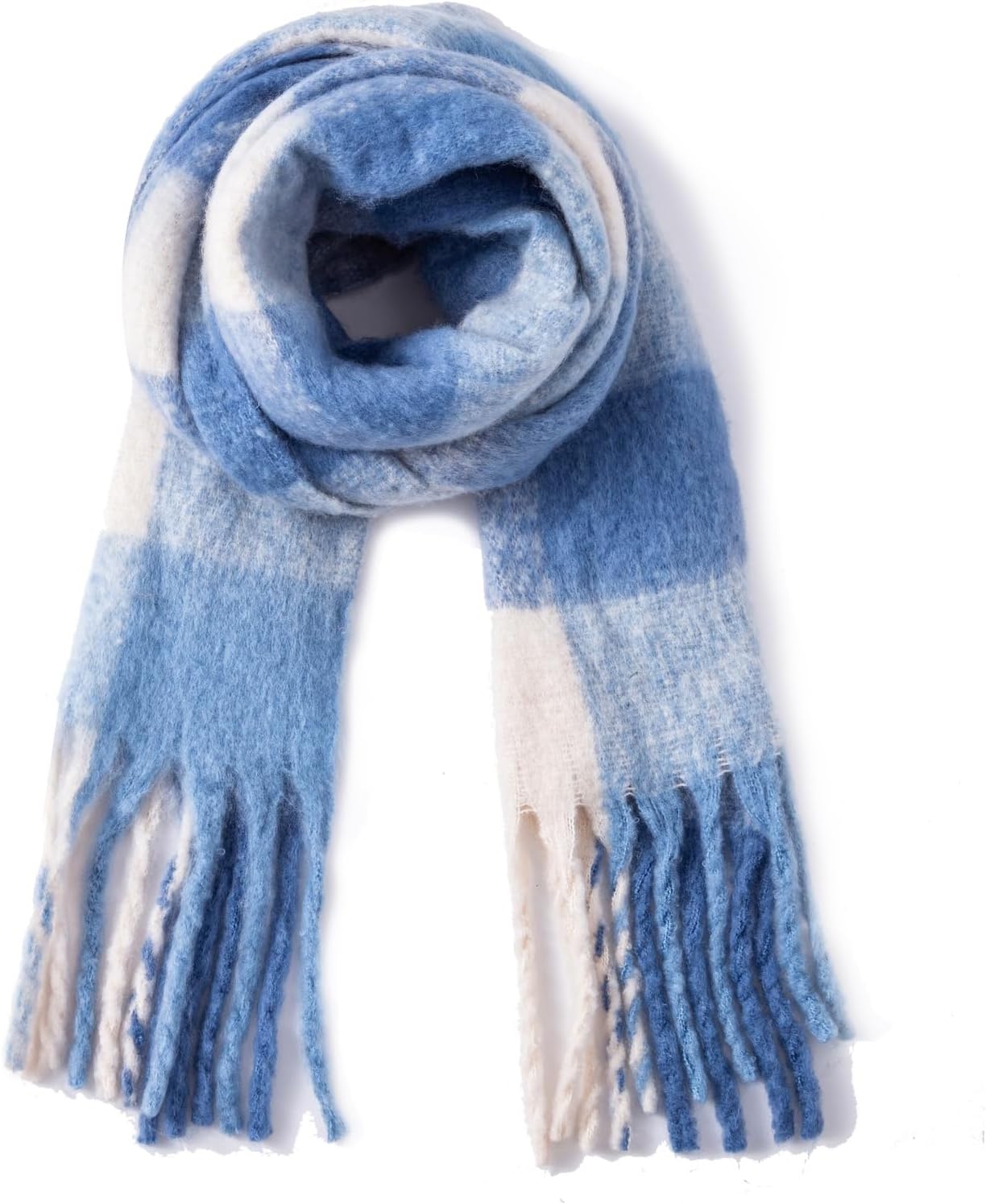 Winter Women Chunky Scarf Warm Blanket Big Thick Large Oversized Wrap Colorful Long Solid Scarves