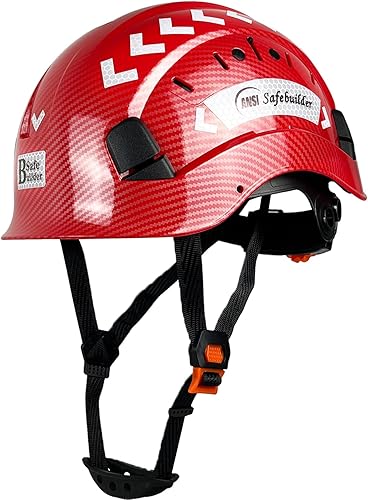 Vista 17 de Casco de seguridad para construcción, casco de ABS, sistema de ventilación ajustable, cascos de trabajo industrial, protección de la cabeza