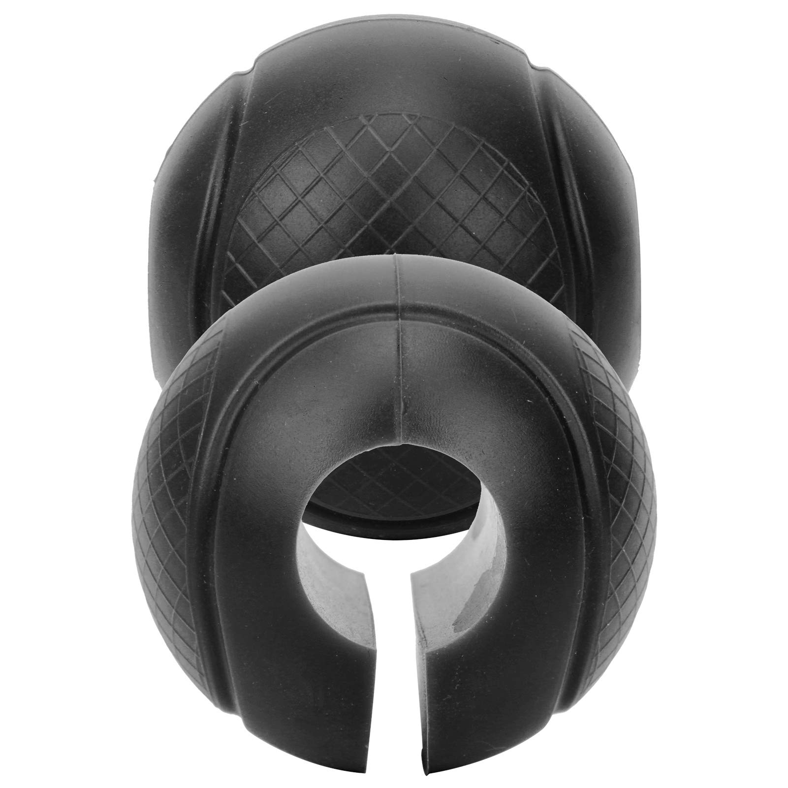 Barbell Grips Round Dumbbell Adapter Balls Barbell Grip Hand Wrap Ball, Enhanced Friction for Strength Training Athletes