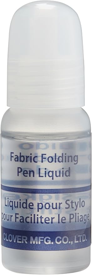Stylo à Plier Le Tissu Clover - Rempli D'adoucissant Spécial - Pour Le Pliage Facile Des Tissus