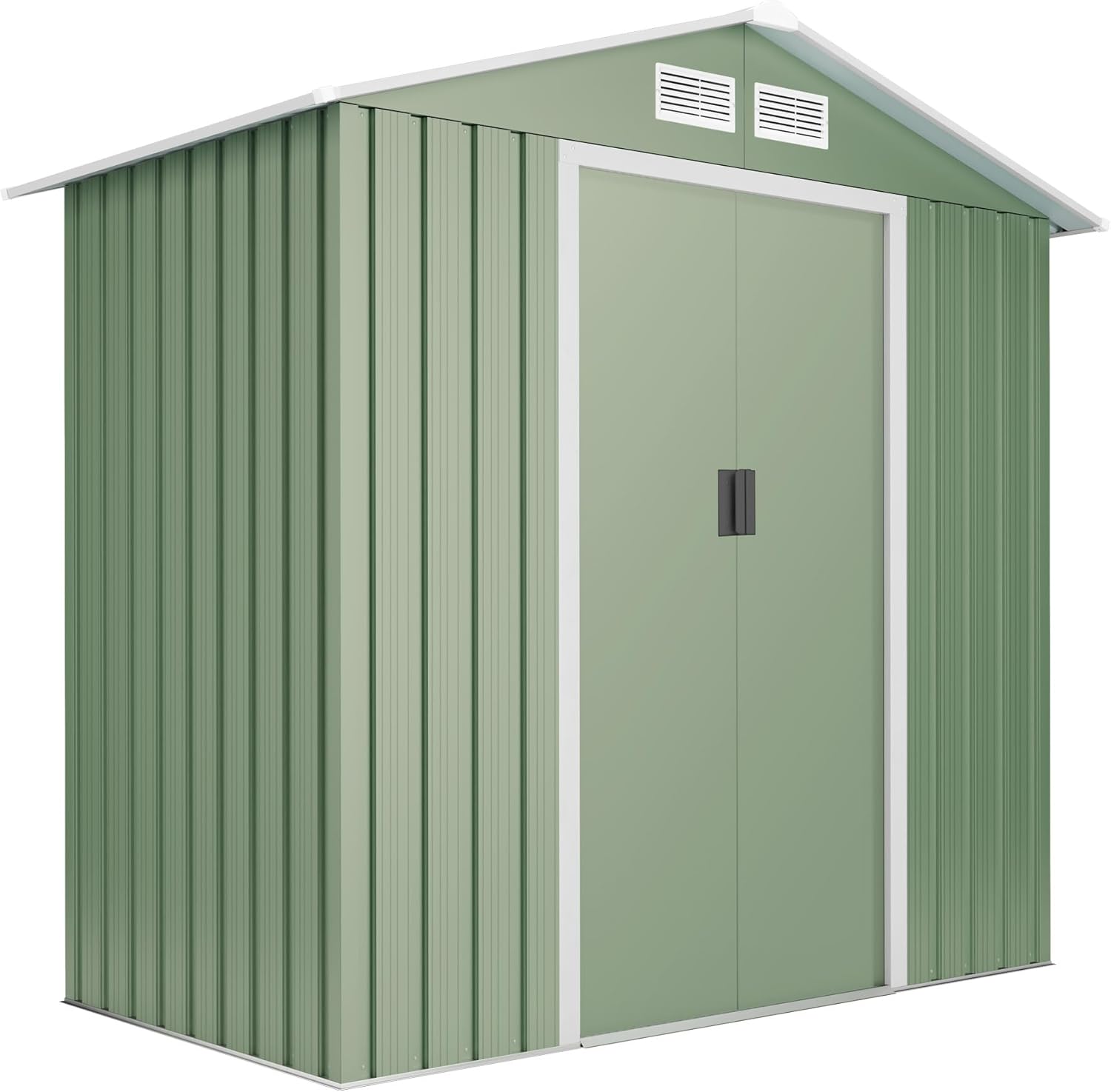 Wasabi Light Green Plus S Abri de Jardin en métal Vert 2,43 m2 121 x