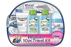 Convenience Kits International Women's Travel Essentials Kit with Herbal Essences Shampoo and...