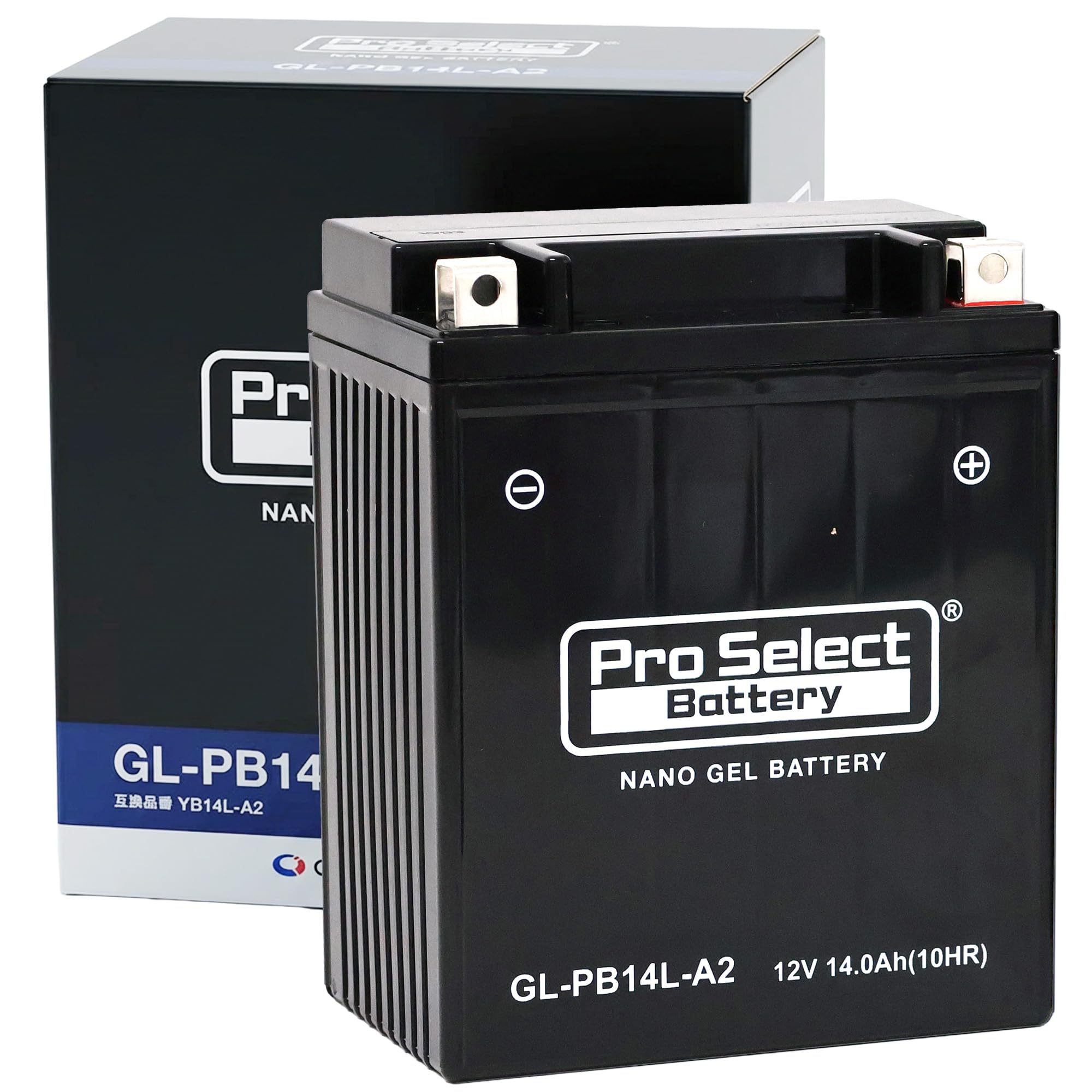 PB14L-A2　バッテリー、 Amazon | ProSelect(プロセレクト) バイク GL-PB14L-A2 ナノ・ジェル