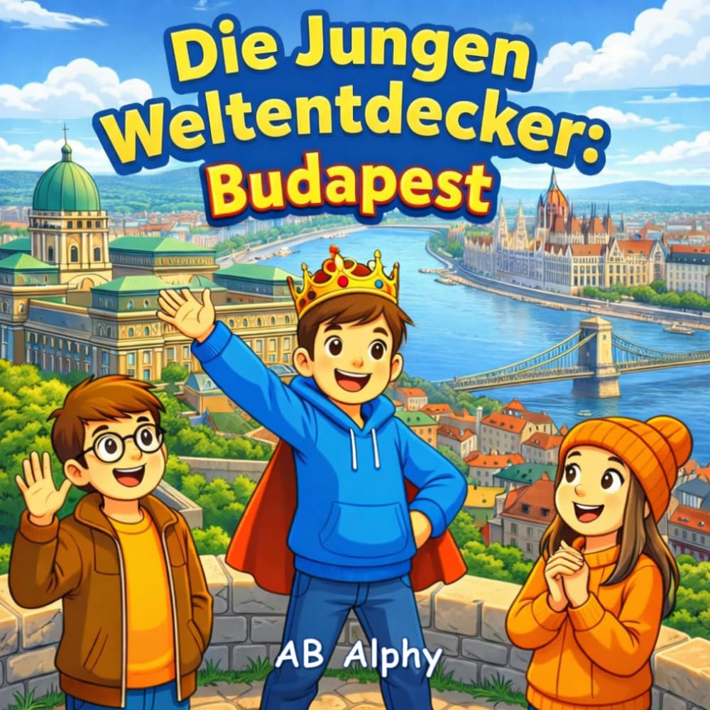 Die Jungen Weltentdecker: Budapest: Entdecke die Hauptstadt Ungarns, ihre Kultur und berühmten Sehenswürdigkeiten | Ein lustiges Reisebilderbuch für Kinder von 4–8 Jahren