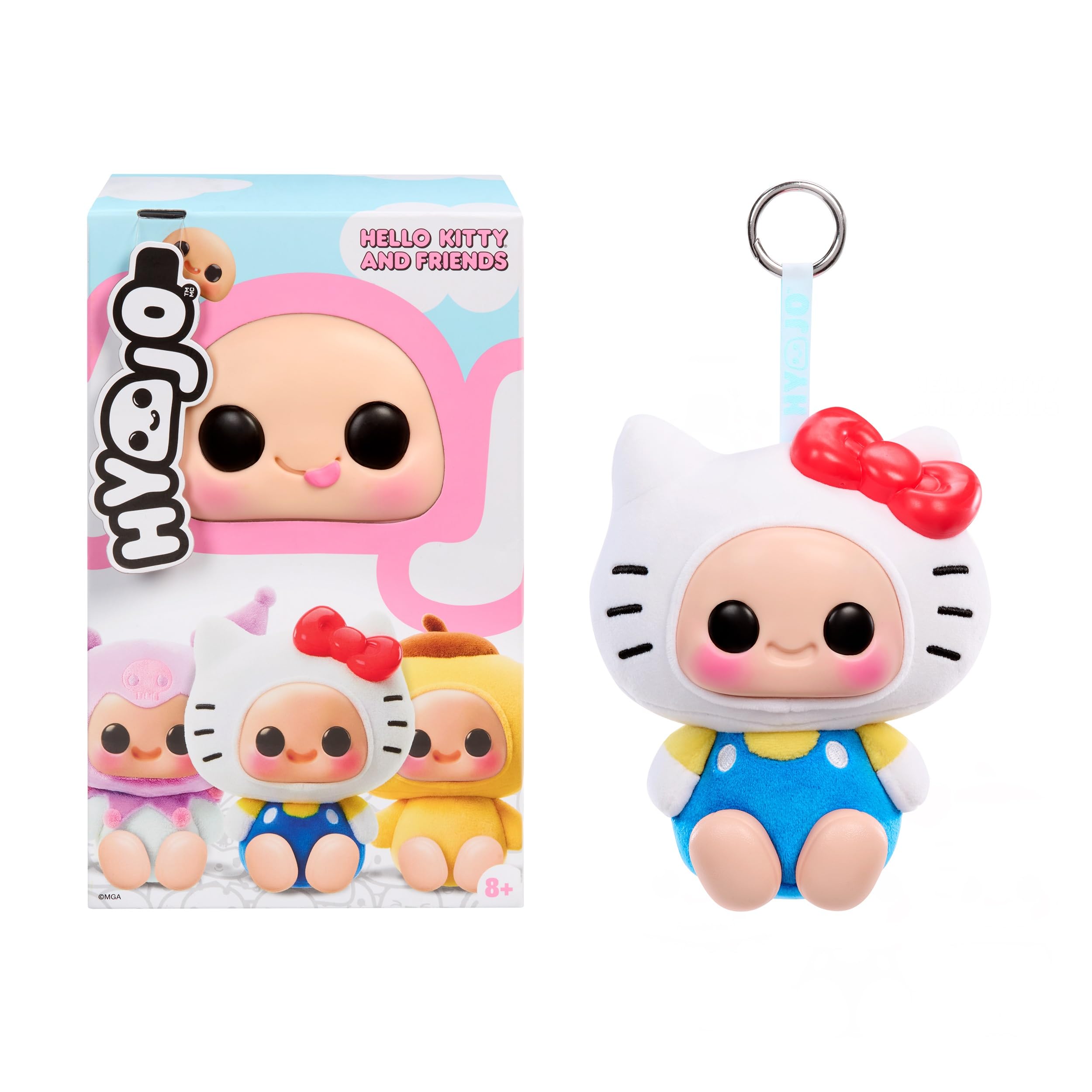 Hyojo Hello Kitty and Friends Series - Hello Kitty, Kuromi & Pompompurin