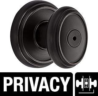 Baldwin Prestige Carnaby Bed/Bath Knob in Venetian Bronze - coolthings.us