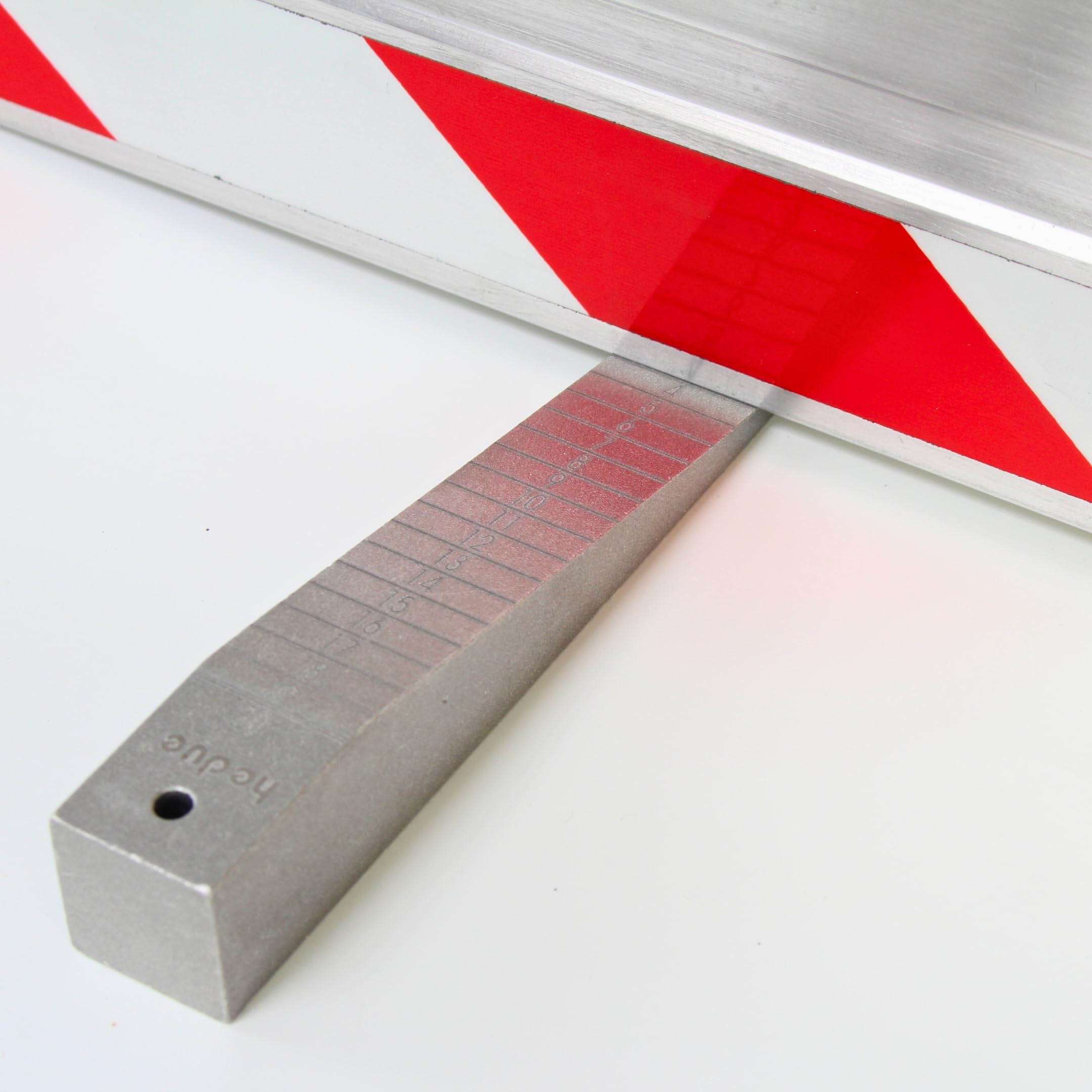 Regla de albañil de 5 m / 1,25 m - Regla de albañil plegable de aluminio
