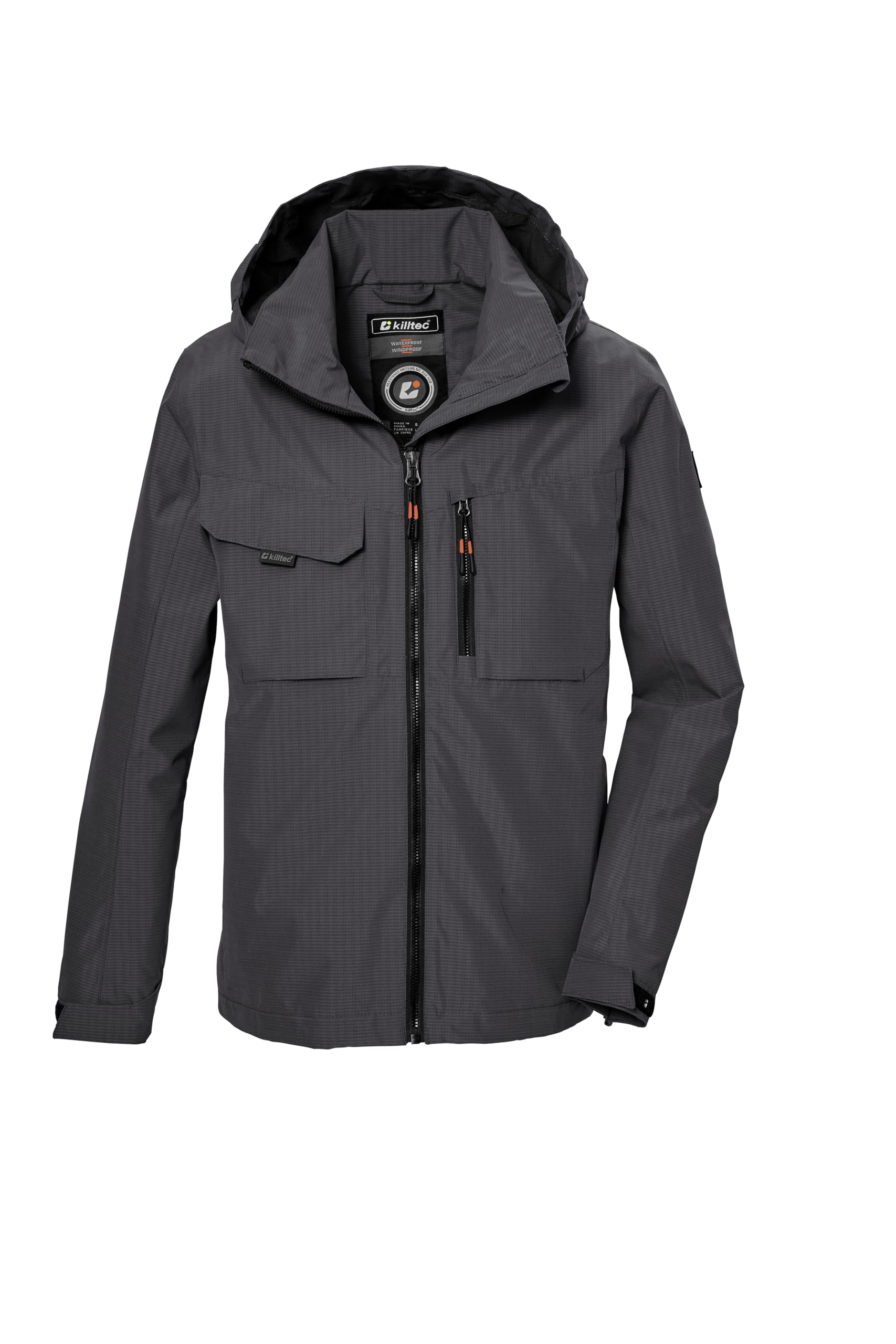 Killtec Kos 140 Bys Jckt la veste fonctionnelle est imperméable/veste outdoor avec capuche Garçon