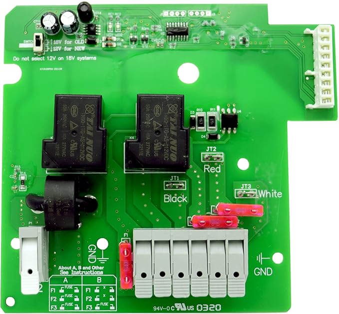 EIIDAR Heater Relay Board Replace 77119 (Formerly 74618