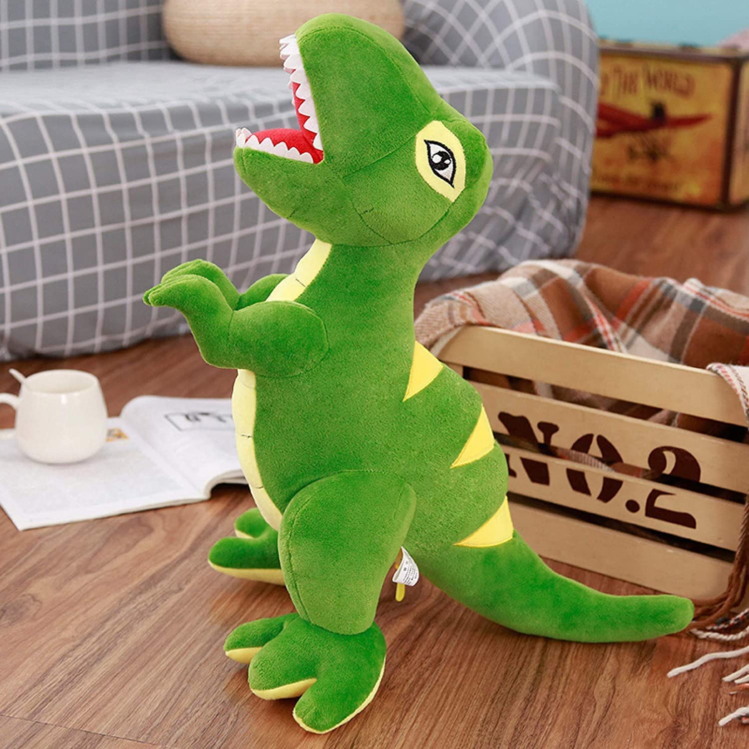 See full amazon price history chart for Bigstep Super Soft Plush Stuffed Standing Green and Yellow Dinosaur Soft Toy -55cm Bigstep Super Soft Plush Stuffed Standing Green and Yellow Dinosaur Soft Toy -55cm (B0CD4CNVN5) Amazon Price History, Amazon Price Tracker