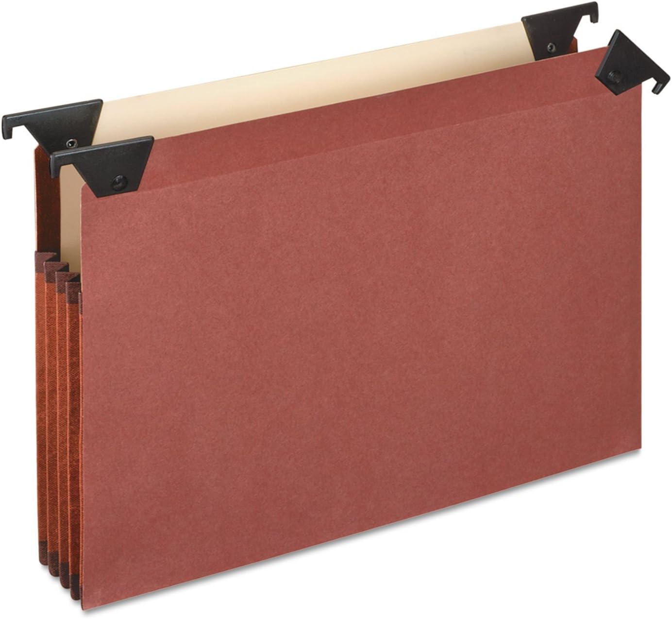 Pendaflex PFX45432 Swing Hook Prem. Red Fiber File Pockets