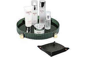 BLUETOP Rotating Makeup Organizer: Your Skincare Sanctuary