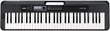Casio Casiotone CT-S300 Clavier avec 61 Touches à Frappe Dynamique, 400 sons & 77 Rythmes d'accompagnement, Noir - 1