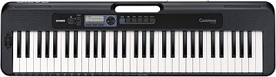 Casio Casiotone CT-S300 Keyboard mit 61 anschlagdynamischen Tasten, 400 Sounds & 77 Begleitrhythmen, schwarz
