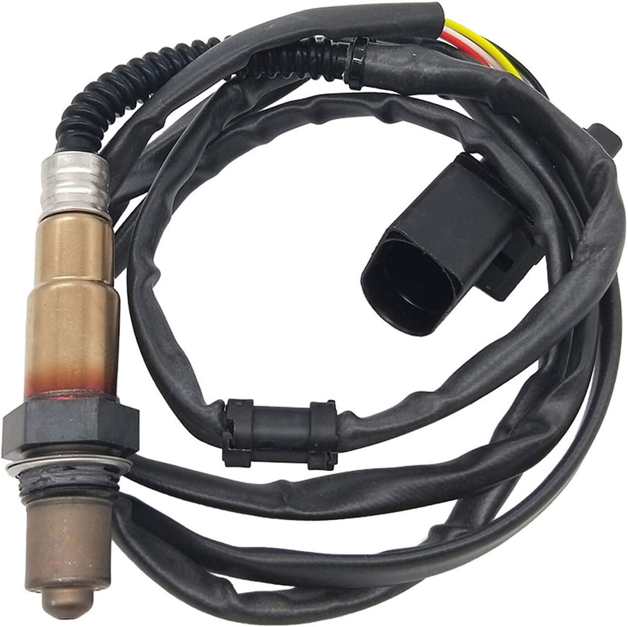 GERMBAN 0258007057 17014 Upstream O2 Oxygen Sensor 5-Wire Wideband Sensor 1 Replacement for A4 A8 Quattro TT for Touareg Passat Golf Beetle 1.8L 2.0L 0258007090