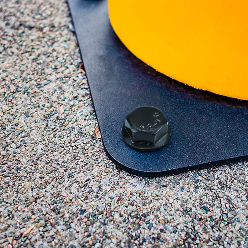 100 Stück 5/16-18 X 1/2 Zoll Edelstahl Sechskant-Flanschschrauben Mit Zahnscheibe